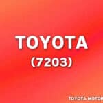 TOYOTA MOTOR CORPORATION (7203)