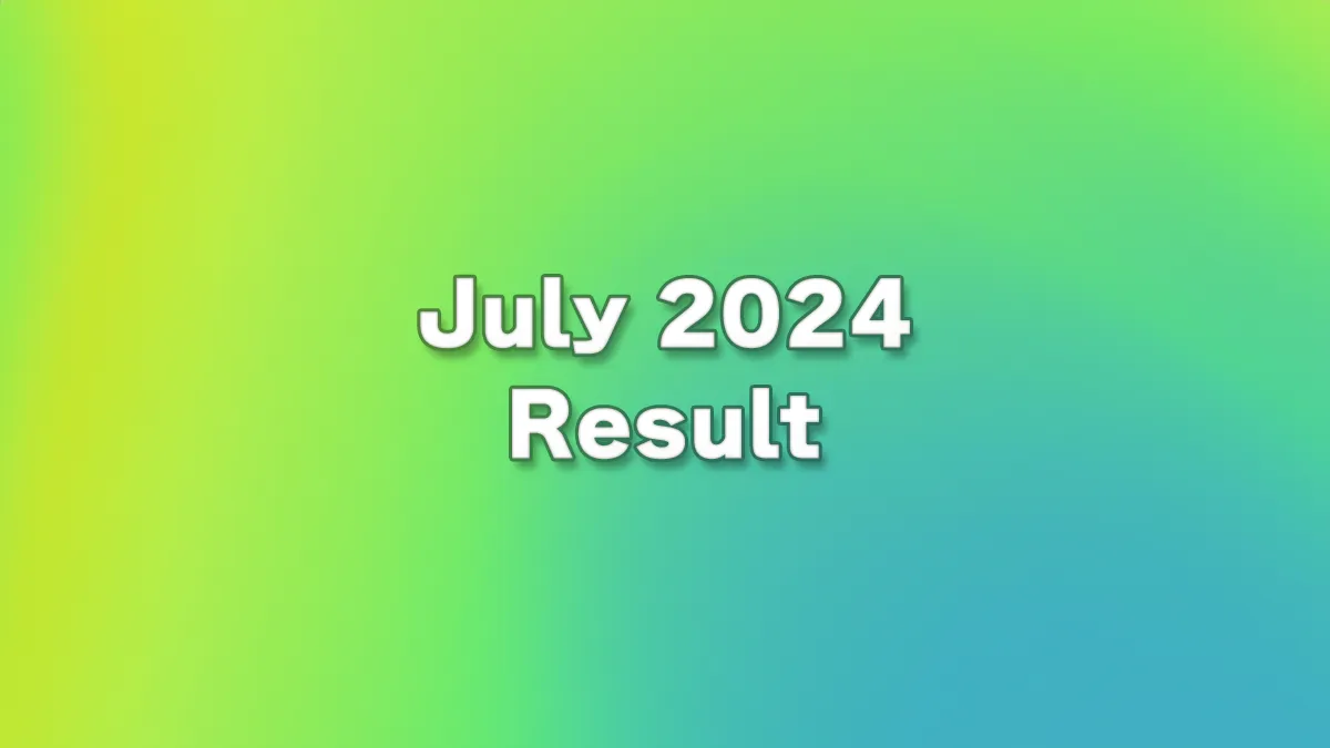 July 2024 Result [Asset Trends Disclosure]