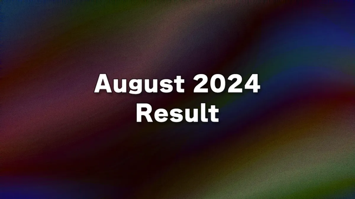 August 2024 Result [Asset Trends Disclosure]