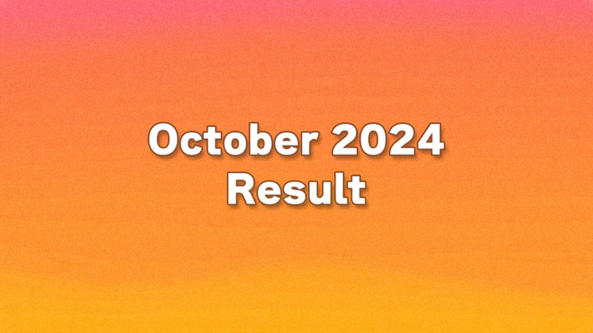 October 2024 Result [Asset Trends Disclosure]