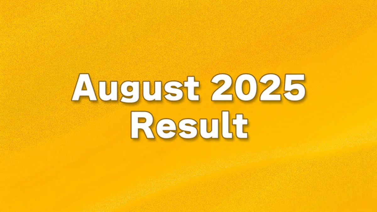 August 2025 Results [Asset Trends Disclosure]
